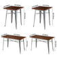 Industrial Style Solid Wood Top Dining Table Brown Table with Metal Base for Dinning Room Clearhalo ' dining_table' 'Dining Tables & Seating' 'Dining Tables' 'furn' 'furn_dining_table' 'Furniture' 'furniture_dining_table' 'Kitchen & Dining Furniture' 'kitchen&dining_furn' 'kitchen' 'kitchen_dining_table' 1200x1200_ad9d985e-6c67-4864-a59f-278398c08752