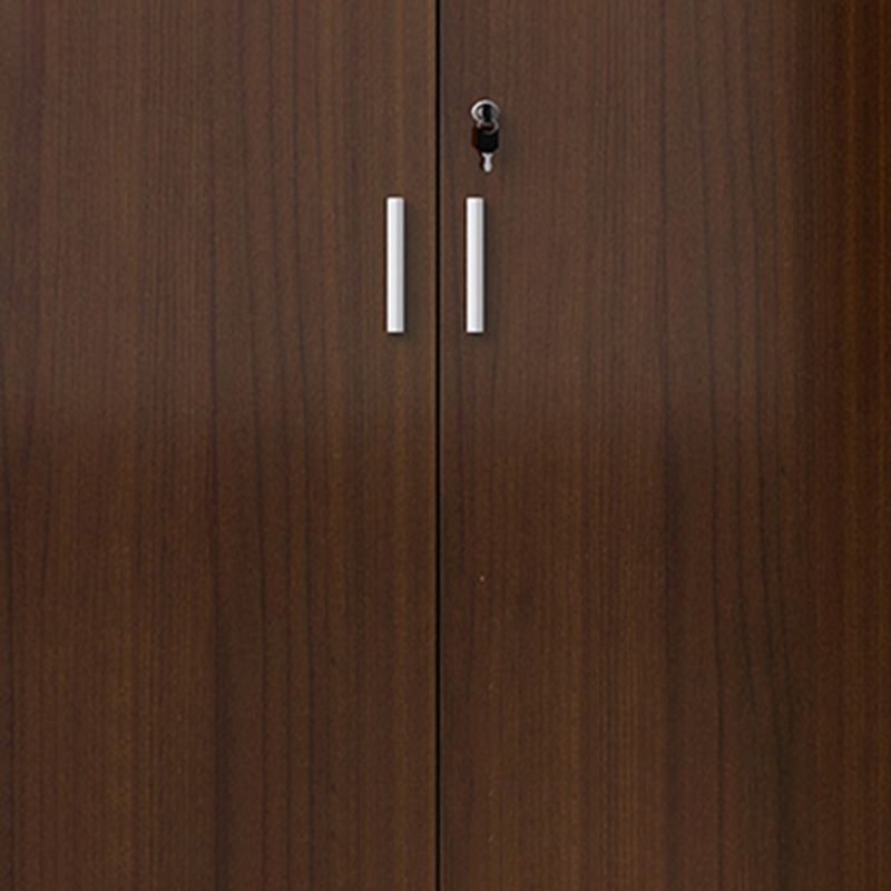 Abbazzini di file contemporanei telaio in legno massiccio mobile in verticale con ufficio chiave di blocco