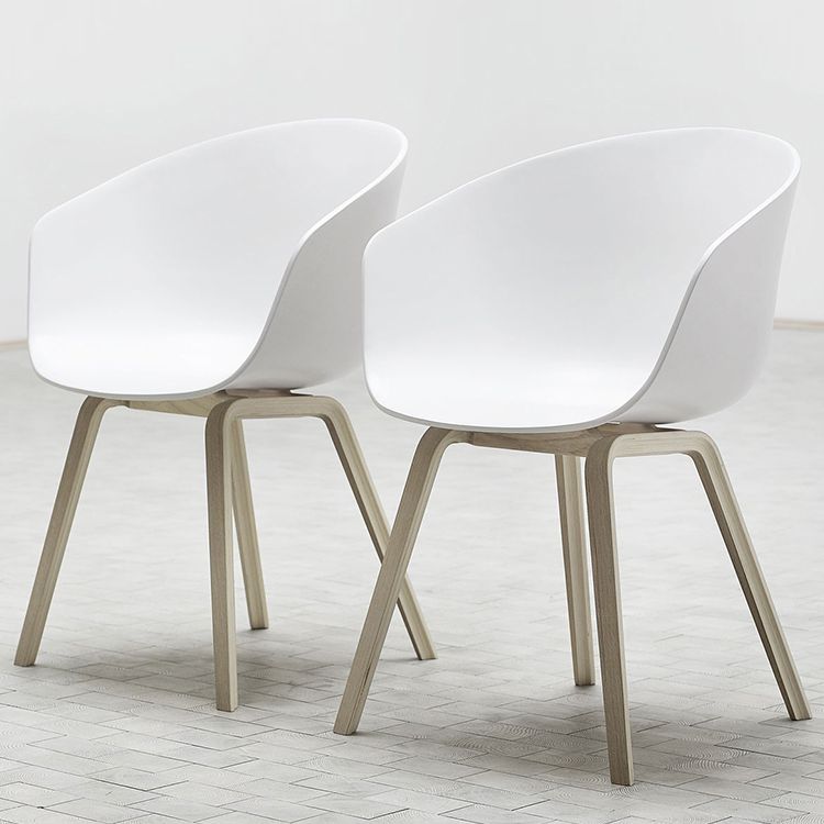 Modern Style Chairs Dining Arm Chairs with Wooden Legs for Kitchen Clearhalo ' kitchen&dining_furn' 'Dining Chairs' 'Dining Tables & Seating' 'dining_chair' 'Furniture' 'furniture_dining_chair' 'Kitchen & Dining Furniture' 'kitchen' 1200x1200_ada1766f-fb5d-468e-a522-30ea700c3f80