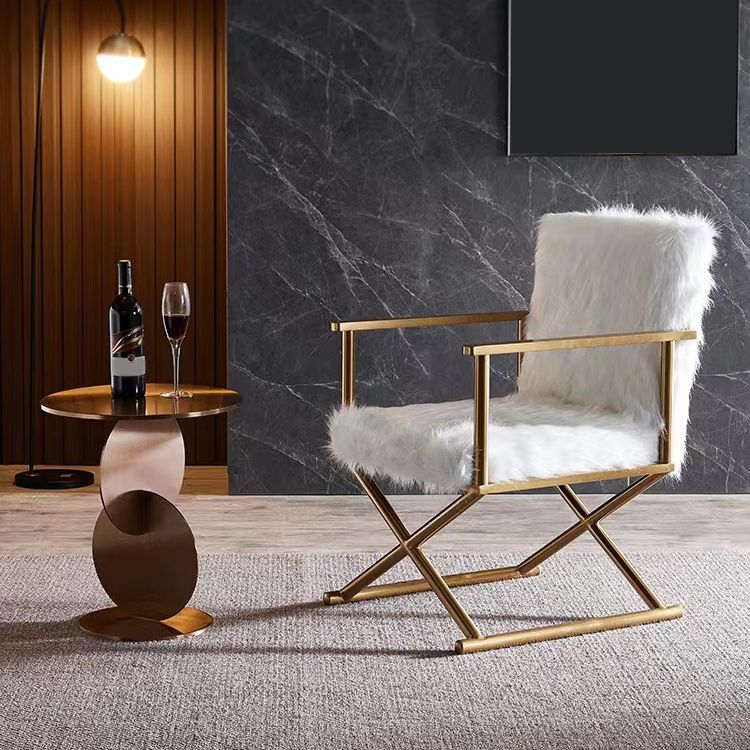 Table d'appoint rond de base de table de base de base de style moderne du milieu du siècle