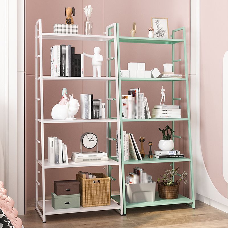 55.51"H Bookshelf Scandinavian Style Open Back Bookcase for Home Office Clearhalo 'Bookcases' 'furn' 'furn_bookcases' 'Furniture' 'furniture_bookcases' 'Office Furniture' 1200x1200_ada49c86-1ac6-4311-a6b6-b4f2468e6c85