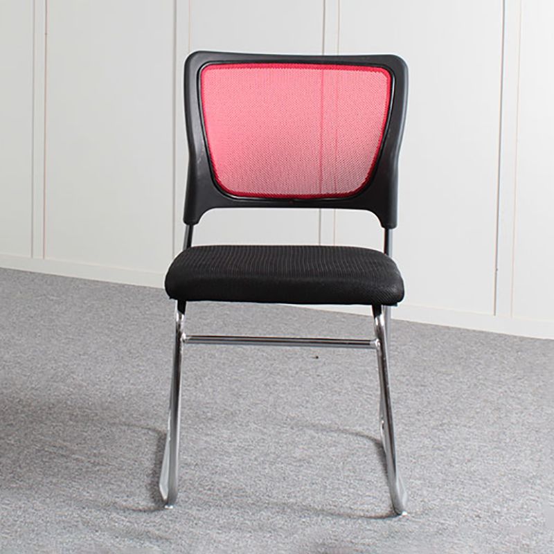 Modern Green Metal Desk Chair with Mid Back Home Office Chair Clearhalo 'furn' 'furn_office_chair' 'Furniture' 'furniture_office_chair' 'Office Chairs' 'Office Furniture' 'office_chair' 1200x1200_ada60e00-8f97-4efa-aced-115bed857f9e