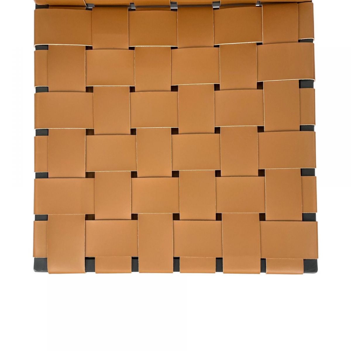 Sgabello da bar in pelle da bar senza sproolino in stile industriale con zampe metalliche