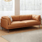 Glam Cushions Standard Pillow Top Arm Stationary Settee for Living Room Clearhalo 'furn' 'furn_sofas' 'Furniture' 'furniture_sofas' 'Living Room Furniture' 'Sofa' 'sofas' 1200x1200_adac1085-c451-49b6-ba36-7f36175abf48