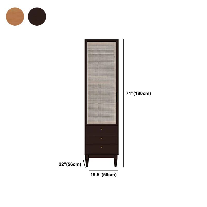 Gabinete tropical con gabinete de almacenamiento de madera de pino con bisagras para el hogar