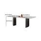 Modern Sintered Stone Top Dining Set Rectangle 1/2/4/5/7 Pieces Dining Table with Chairs Clearhalo 'Dining Room Sets' 'Dining Tables & Seating' 'dining_room_set' 'furn' 'furn_dining_room_set' 'Furniture' 'furniture_dining_room_set' 'Kitchen & Dining Furniture' 1200x1200_adaf6f8c-82e9-4533-b334-28188e12b5e2