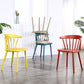 Scandinavian Plastic Side Chair Windsor Back Indoor-Outdoor Chair Clearhalo 'Dining Chairs' 'Dining Tables & Seating' 'dining_chair' 'furn' 'furn_dining_chair' 'Furniture' 'furniture_dining_chair' 'Kitchen & Dining Furniture' 1200x1200_adb2b208-0d4a-460b-b0d2-cbb9e072b8da