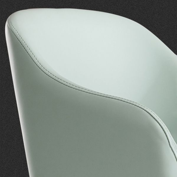 Nordic Style Arm Chair Wood and Faux Leather Chair for Dining Room Clearhalo 'Dining Chairs' 'Dining Tables & Seating' 'dining_chair' 'furn' 'furn_dining_chair' 'Furniture' 'furniture_dining_chair' 'Kitchen & Dining Furniture' 1200x1200_adb5fecd-eb00-4c19-bd9f-75de42f1f289