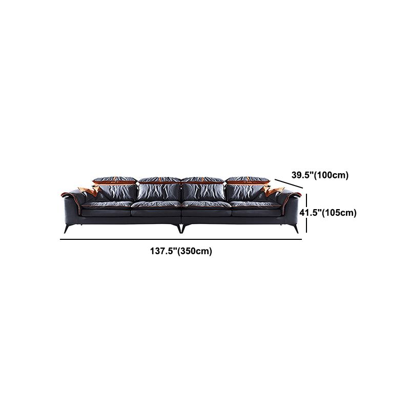 Grey Modern Tufted Sofa & Chaise Stain Resistant Sectional 41.33" H Clearhalo 'furn' 'furn_sectionals' 'Furniture' 'Living Room Furniture' 'Sectionals' 1200x1200_adb7a1a2-1982-41c1-b07e-b9b8212be8ec