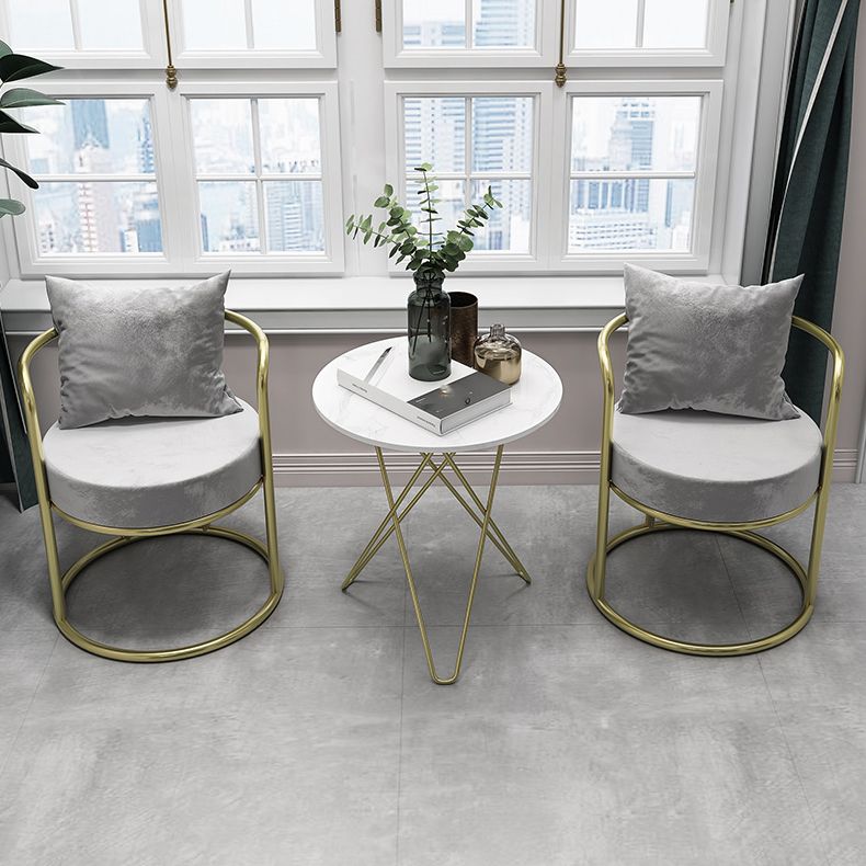 Nordic Style Metal Dining Room Chairs Velvet Dining Chair for Restaurant Use Clearhalo ' kitchen&dining_furn' 'Dining Chairs' 'Dining Tables & Seating' 'dining_chair' 'furn' 'furn_dining_chair' 'Furniture' 'furniture_dining_chair' 'Kitchen & Dining Furniture' 'kitchen' 1200x1200_adb96345-2b5b-4353-83f8-5f453a9479d1