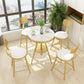 Glam Armless Kitchen Dining Side Chair Open Back Dining Side Chair Clearhalo 'Dining Chairs' 'Dining Tables & Seating' 'dining_chair' 'furn' 'furn_dining_chair' 'Furniture' 'Kitchen & Dining Furniture' 1200x1200_adbba175-1dc9-44c1-abc5-17c86c2b8a0d