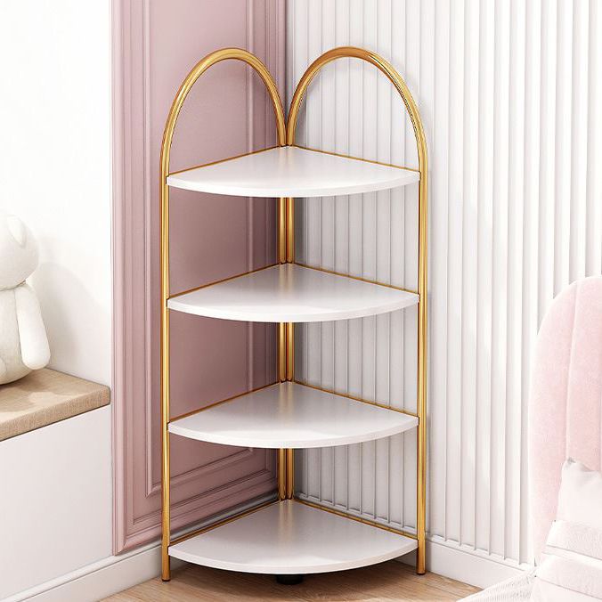 Modern Metal Shelf Bookcase Open Shelf Book Shelf for Living Room Clearhalo 'Bookcases' 'furn' 'furn_bookcases' 'Furniture' 'Office Furniture' 1200x1200_adbe2439-ee5a-403e-b6e9-edae341f7e6f