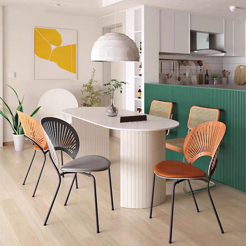 Irregular Shape Dining Table for Restaurant Solid Wood Island Table with Double Pedestal Clearhalo 'Dining Tables & Seating' 'Dining Tables' 'dining_table' 'furn' 'furn_dining_table' 'Furniture' 'furniture_dining_table' 'Kitchen & Dining Furniture' 'kitchen' 'kitchen_dining_table' 1200x1200_adbe4b85-015f-416e-9431-08ace1c538cd