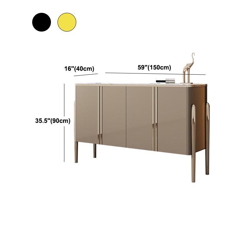 35 "H Sideboard Glamstil Sideboardbuffet für Wohnzimmer und Küche