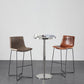 Industrial Round Bar Counter Table Metal Dining Table for Kitchen Clearhalo 'Bar Furniture' 'Bar Tables' 'bar_tables' 'furn' 'furn_bar_tables' 'Furniture' 'furniture_bar_tables' 'Kitchen & Dining Furniture' 1200x1200_adc6fdde-f298-4957-b7d8-ba3f41eab4c8