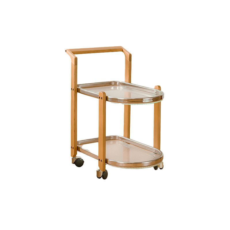 15" Wide Contemporary Corner Table Solid Wood Double Tier Accent Side Table Clearhalo 'Coffee & Accent Tables' 'End & Side Tables' 'end_side_tables' 'furn' 'furn_end_side_tables' 'Furniture' 'Living Room Furniture' 1200x1200_adc8b556-2471-447f-8812-b140c8d18a85