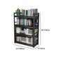 Metal Open Etagere Bookshelf Black Industrial Vertical Bookshelf for Home Clearhalo 'Bookcases' 'furn' 'furn_bookcases' 'Furniture' 'furniture_bookcases' 'kitchen' 'kitchen_bookcases' 'Living Room Furniture' 'Office Furniture' 1200x1200_adc9eb78-d8af-43a5-b58a-769d8f8f4009