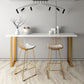 Solid Wood Bar Table Set Glam Rectangle 1/3/4/5 Pieces Counter Table Clearhalo 'Bar Furniture' 'furn' 'furn_home_bar_bar_sets' 'Furniture' 'Home Bars & Bar Sets' 'home_bar_bar_sets' 'Kitchen & Dining Furniture' 1200x1200_adcb9e0b-3255-4d66-bd64-3d04e644215a