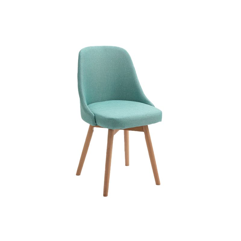 Armless Chair 17.7" L x19.6" W x31.4" H Solid Wood Frame Chair for Living Room Clearhalo 'Accent Chairs' 'accent_chairs' 'Chairs & Seating' 'furn' 'furn_accent_chairs' 'Furniture' 'furniture_accent_chairs' 'Living Room Furniture' 1200x1200_adcc502e-3874-4816-9733-771aa452887e