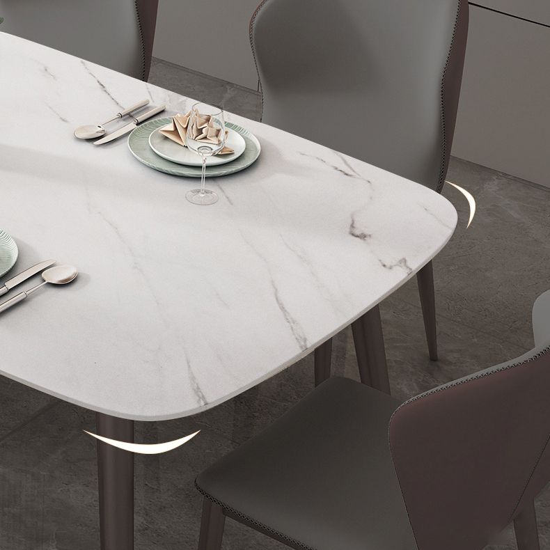 1/2/5/7 Pieces Dining Chairs Set White Rectangular Dining Room Table Set for Home Use Clearhalo 'Dining Room Sets' 'Dining Tables & Seating' 'dining_room_set' 'furn' 'furn_dining_room_set' 'Furniture' 'furniture_dining_room_set' 'Kitchen & Dining Furniture' 1200x1200_adcda2f5-701b-4341-ae16-d73a5f83ca0f