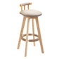 Modern Rotatable Backrest Counter Stool Wood Kitchen Bar Stool with Cushion Clearhalo 'Bar Furniture' 'Bar Stools' 'bar_stools' 'furn' 'furn_bar_stools' 'furniture_bar_stools' 'Kitchen & Dining Furniture' 'kitchen&dining_furn' 'kitchen' 'kitchen_furn' Furniture' 1200x1200_adceebdf-de5a-41a6-88e9-b52c2e07d710