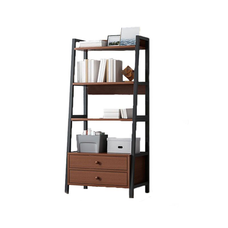 Scandinavisch gefabriceerde houten boekenkast 12-inch brede ladderboekplank