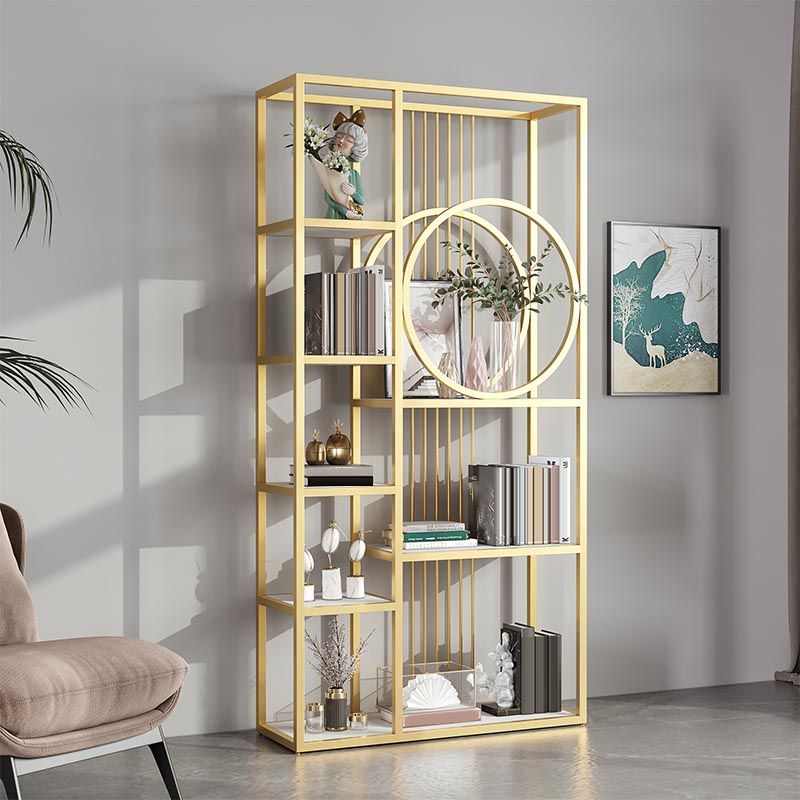 Contexte de bouteille de vin de luxe Rack de bouteille en métal avec étagère