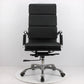 Modern Office Chair Fixed Arms Leather No Distressing Desk Chair with Wheels Clearhalo 'furn' 'furn_office_chair' 'Furniture' 'Office Chairs' 'Office Furniture' 'office_chair' 1200x1200_adcf9ab5-99cd-4978-8e19-ca75ba7662e7