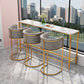Rectangle Coffee Shop Patio Bar Table Footrest White and Gold Marble Counter Table Clearhalo 'Bar Furniture' 'Bar Tables' 'bar_tables' 'furn' 'furn_bar_tables' 'Furniture' 'furniture_bar_tables' 'Kitchen & Dining Furniture' 1200x1200_add121b3-bb43-4e19-98d8-eb1f9fbe146b