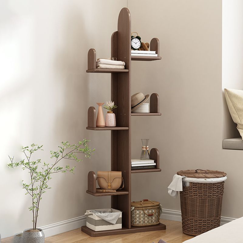 Modern Open Back Standard Book Shelf Wooden Bookcase for Study Room Clearhalo 'Bookcases' 'furn' 'furn_bookcases' 'Furniture' 'Office Furniture' 1200x1200_add4589b-d2bb-4b30-a27b-29c4b352db8e