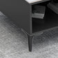 15.75-Inch High Modern TV Stand 2 Doors Open Storage TV Console Clearhalo 'furn' 'furn_tv_stands_entertainment_centers' 'Furniture' 'Living Room Furniture' 'TV Stands & Entertainment Centers' 'TV Stands & Media Storage Furniture' 'tv_stands_entertainment_centers' 1200x1200_add6b3dd-07b1-42f3-a44d-5854930de7d5