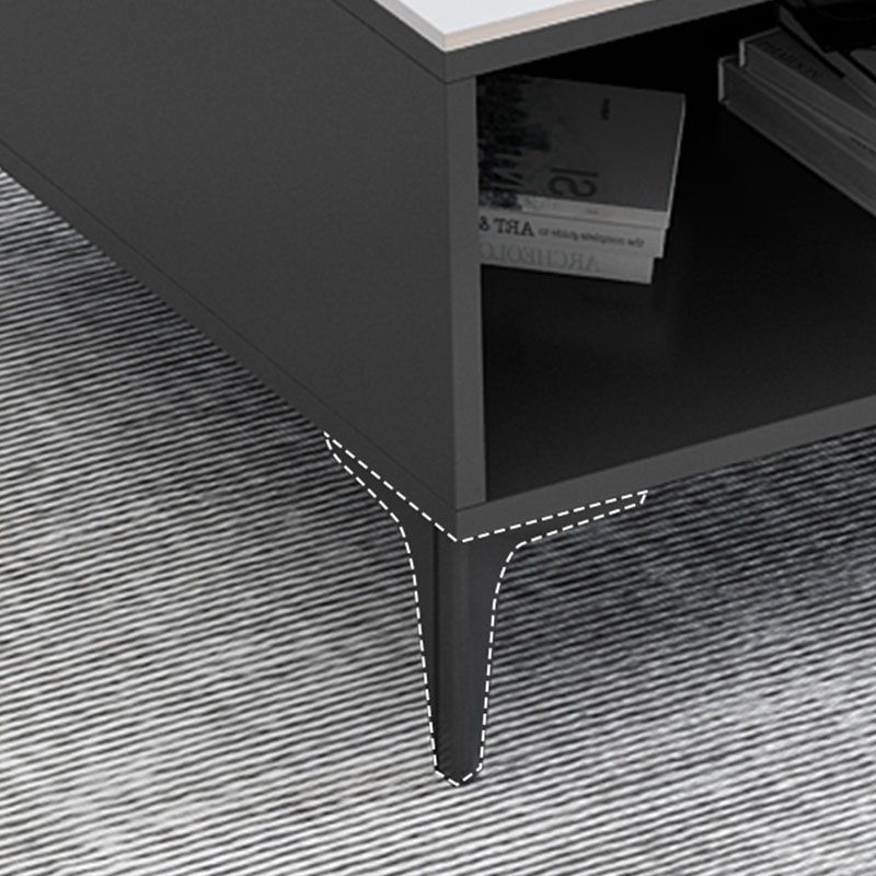15.75-Inch High Modern TV Stand 2 Doors Open Storage TV Console Clearhalo 'furn' 'furn_tv_stands_entertainment_centers' 'Furniture' 'Living Room Furniture' 'TV Stands & Entertainment Centers' 'TV Stands & Media Storage Furniture' 'tv_stands_entertainment_centers' 1200x1200_add6b3dd-07b1-42f3-a44d-5854930de7d5