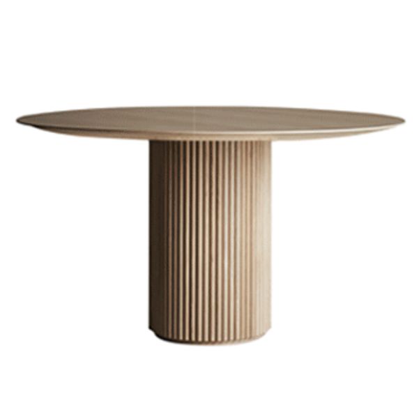 Pine Wood Table for Restaurant Modern Round Dining Table with Pedestal Base Clearhalo ' dining_table' 'Dining Tables & Seating' 'Dining Tables' 'furn' 'furn_dining_table' 'Furniture' 'furniture_dining_table' 'Kitchen & Dining Furniture' 'kitchen&dining_furn' 'kitchen' 'kitchen_dining_table' 1200x1200_add83161-3719-448a-b70c-5d6c0748d12e