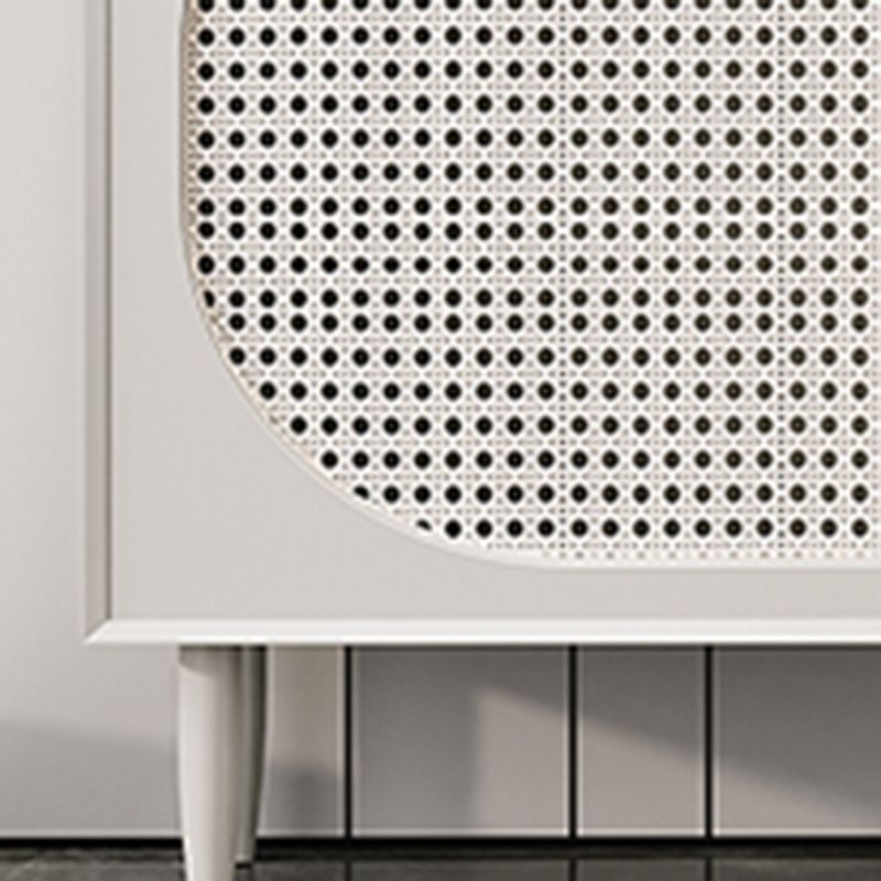 Modern Style Rectangle Side Board 39.4"L Home Wooden Sideboard Clearhalo 'buffet_sideboard' 'Buffets & Sideboards' 'furn' 'furn_buffet_sideboard' 'Furniture' 'Kitchen & Dining Furniture' 1200x1200_add8b8c0-5902-4a54-b892-0e7f2bc4b73b