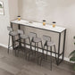 Industrial Armless Backrest Counter Stool Iron Milk Tea Shop Bar Stool with Cushion Clearhalo 'Bar Furniture' 'Bar Stools' 'bar_stools' 'furn' 'furn_bar_stools' 'Furniture' 'furniture_bar_stools' 'Kitchen & Dining Furniture' 1200x1200_add9c918-47fc-42d4-b825-212375cb388f