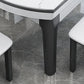 Extendable Sintered Stone Round Table Modern Dining Table with Wooden 4 Legs Clearhalo ' dining_table' 'Dining Tables & Seating' 'Dining Tables' 'furn' 'furn_dining_table' 'Furniture' 'furniture_dining_table' 'Kitchen & Dining Furniture' 'kitchen&dining_furn' 'kitchen' 'kitchen_dining_table' 1200x1200_add9fe9d-0728-496e-8b60-bb903f373a9d