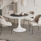 Stone Contemporary Round Dining Table Matte Finish Tulip Table for Home Clearhalo ' dining_table' 'Dining Tables & Seating' 'Dining Tables' 'furn' 'furn_dining_table' 'Furniture' 'furniture_dining_table' 'Kitchen & Dining Furniture' 'kitchen&dining_furn' 'kitchen' 'kitchen_dining_table' 1200x1200_adda0101-d526-4d74-83c1-41955e2aa606