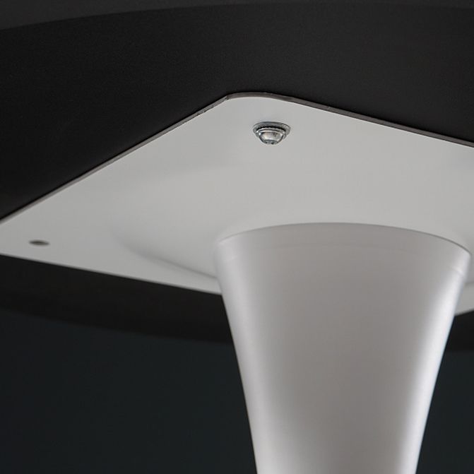 Round Bar Dining Table Contemporary Bar Dining Table with Pedestal Base Clearhalo 'Bar Furniture' 'Bar Tables' 'bar_tables' 'furn' 'furn_bar_tables' 'Furniture' 'furniture_bar_tables' 'Kitchen & Dining Furniture' 1200x1200_addcd461-3411-4ec8-9185-2f9d935ed1ac