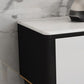 Contemporary TV Media Stand Stone TV Media Console with Drawer Clearhalo 'furn' 'furn_tv_stands_entertainment_centers' 'Furniture' 'Living Room Furniture' 'TV Stands & Entertainment Centers' 'TV Stands & Media Storage Furniture' 'tv_stands_entertainment_centers' 1200x1200_ade0bfb1-6d17-41a5-9da7-f983c2c28e1c