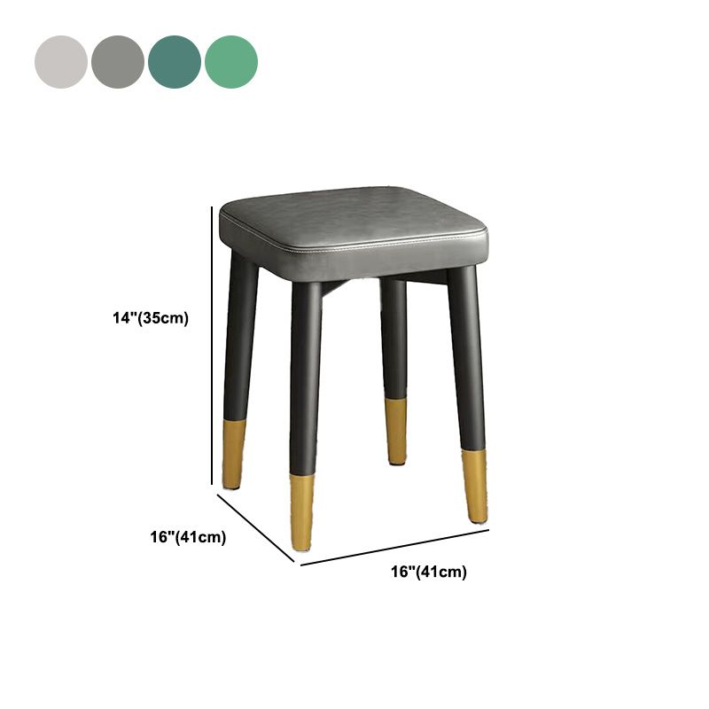 Contemporary Grey Standard Scratch Resistant Standard for Drawing Room Clearhalo 'furn' 'furn_ottomans_poufs' 'Furniture' 'Living Room Furniture' 'Ottomans & Poufs' 'ottomans_poufs' 1200x1200_ade2c747-2ebb-4dc4-bd21-ba04570e9af3