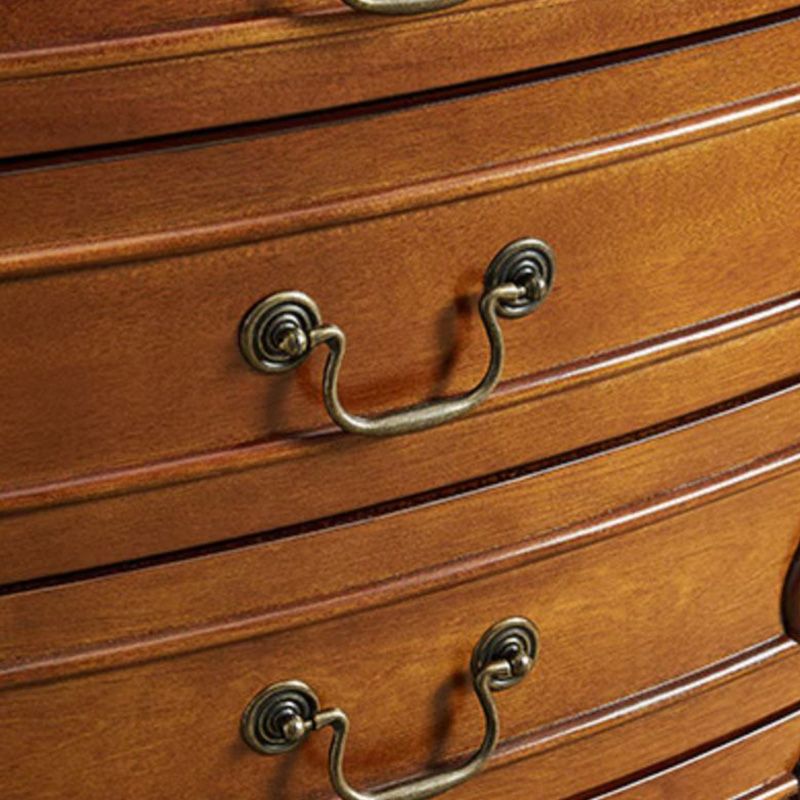 Mid-Century Modern Rectangle Chest/Cabinet with Drawers in Rubberwood Clearhalo 'Cabinets & Chests' 'cabinets_chests' 'furn' 'furn_cabinets_chests' 'Furniture' 'Living Room Furniture' 1200x1200_ade519e4-0086-45e4-9762-98b14b071f99