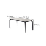 Modern 1/4/5/6/7 Pcs White Dining Chairs Set Sintered Stone Dining Room Set Clearhalo 'Dining Room Sets' 'Dining Tables & Seating' 'dining_room_set' 'furn' 'furn_dining_room_set' 'Furniture' 'furniture_dining_room_set' 'Kitchen & Dining Furniture' 1200x1200_ade7b989-4166-40d8-870f-1816dd61da52