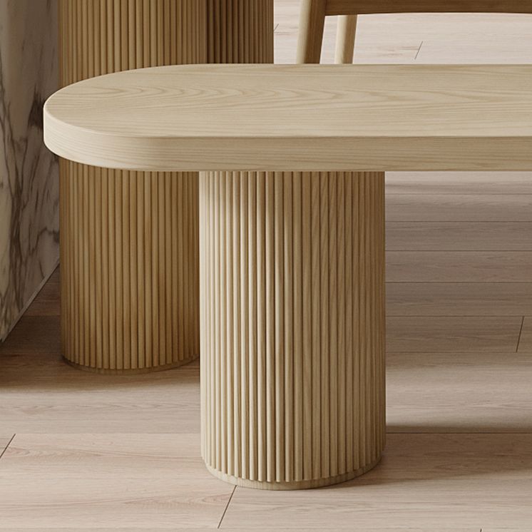 Modern Style Dining Table Brown Solid Wood Dining Table for Kitchen Clearhalo 'Dining Tables & Seating' 'Dining Tables' 'dining_table' 'furn' 'furn_dining_table' 'Furniture' 'furniture_dining_table' 'Kitchen & Dining Furniture' 'kitchen' 'kitchen_dining_table' 1200x1200_ade818ce-814a-4734-b51c-27198fdd48c1