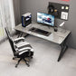 Industrial 29.53" Tall Computer Desk Stone Rectangular Gaming Desk