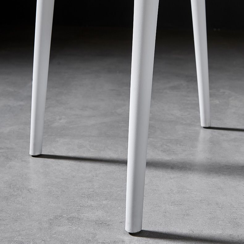 Scandinavian Plastic Dining Arm Chairs Home Open Back Armchairs (Set of 4) Clearhalo ' kitchen&dining_furn' 'Dining Chairs' 'Dining Tables & Seating' 'dining_chair' 'furn' 'furn_dining_chair' 'Furniture' 'furniture_dining_chair' 'Kitchen & Dining Furniture' 'kitchen' 1200x1200_adebd73c-ff6f-4d24-ad0f-05e6b4d9ffc2