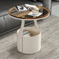 19.7" Storage Round Side Table Metal Drum Sofa Side Accent Table Clearhalo 'Coffee & Accent Tables' 'End & Side Tables' 'end_side_tables' 'furn' 'furn_end_side_tables' 'Furniture' 'Living Room Furniture' 1200x1200_adebfcd8-2b13-41bc-b037-ec4cfc762624
