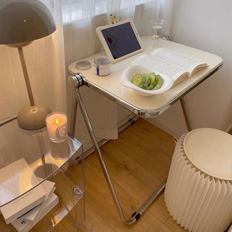 Vouwend acryl rechthoekige schrijfbureau moderne vergaderbureau voor thuis