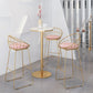 Modern 1/2/3/4 Pieces Metal Bar Table Set Round Bar Table with High Stools for Kitchen Clearhalo 'Bar Furniture' 'furn' 'furn_home_bar_bar_sets' 'Furniture' 'Home Bars & Bar Sets' 'home_bar_bar_sets' 'Kitchen & Dining Furniture' 1200x1200_adec4dd6-85ed-44cf-a186-5e9ea71aa3fd