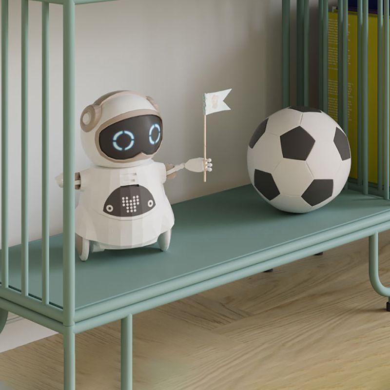 Scandinavian Standard Bookshelf Metal Shelves Included Bookcase