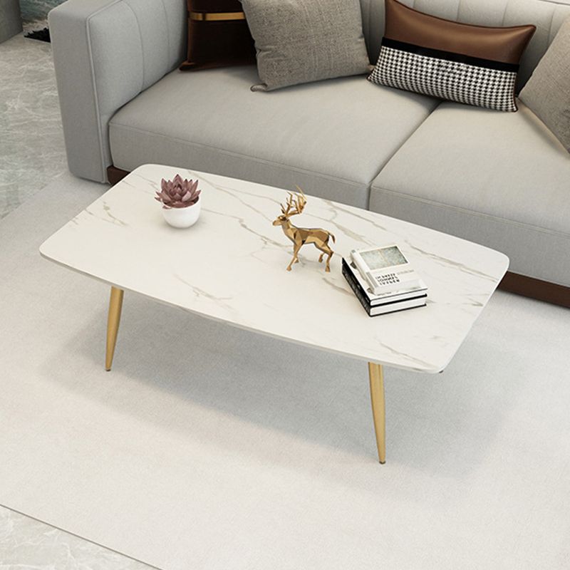 Rectangle Slate Coffee Table Glam 4 Legs Coffee Cocktail Table Clearhalo 'Coffee & Accent Tables' 'Coffee Tables' 'coffee_tables' 'furn' 'furn_coffee_tables' 'Furniture' 'Living Room Furniture' 1200x1200_adf1c929-15fc-47f8-9949-ee419b21ce53
